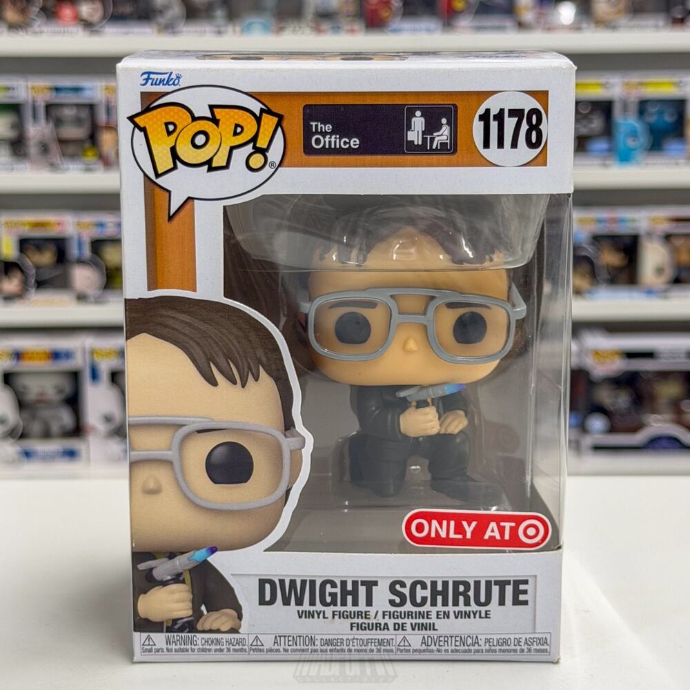 Funko Pop TV The Office Dwight Schrute Blow Torch Target 1178 Toy Vinyl Figure